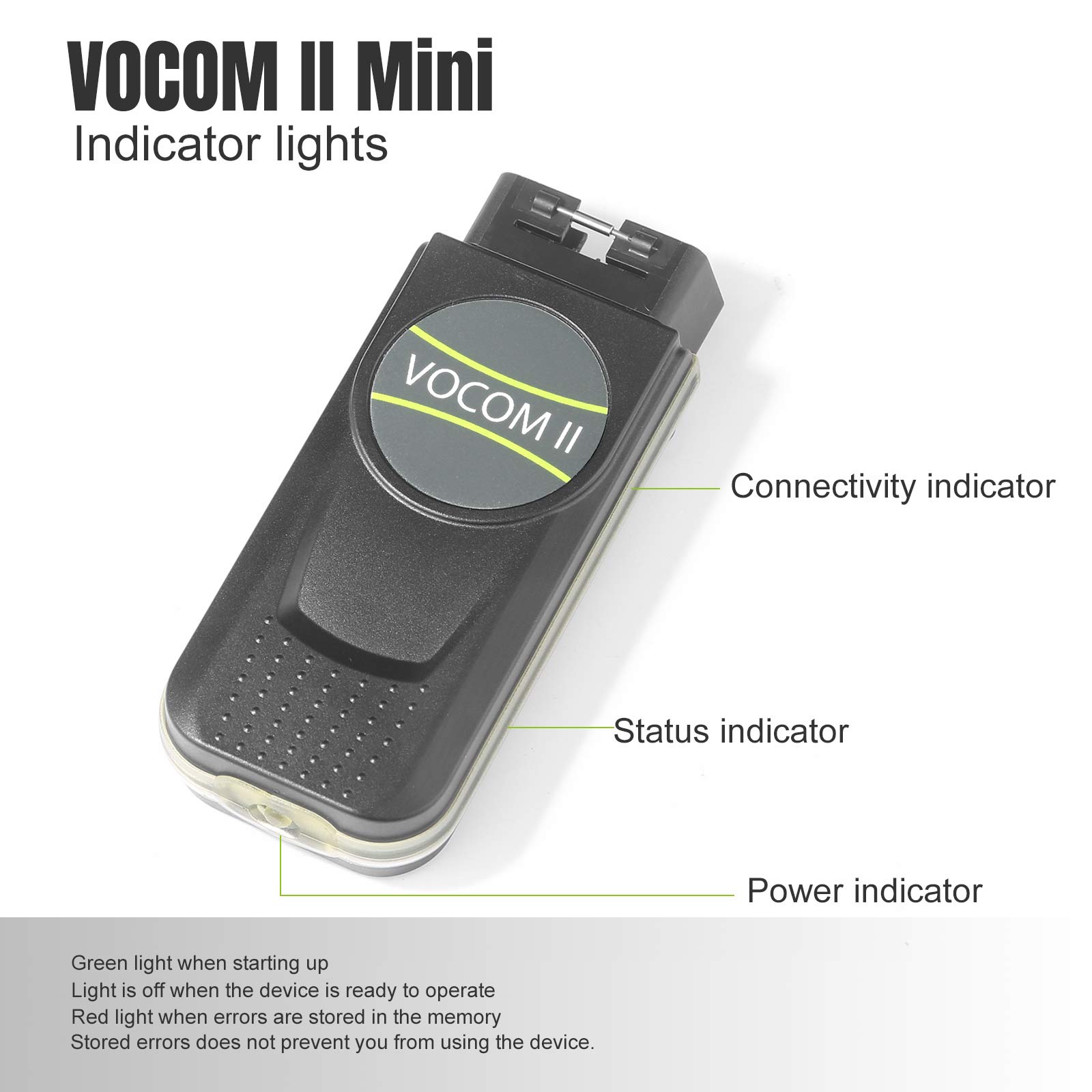 Original Volvo VOCOM 2 Tech Tool 88894200 Truck Excavator Diagnostic Tool Heavy Duty Scanner - Heavy Duty Diagnostic Tools - 图7