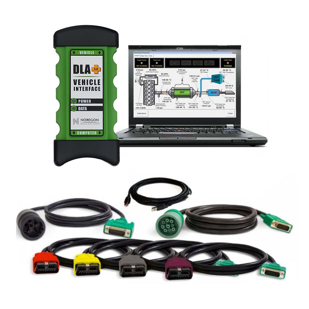 Noregon JPRO 2025 V3 Professional Truck Diagnostic Scan Tool PLUS Lenovo T450 Laptop