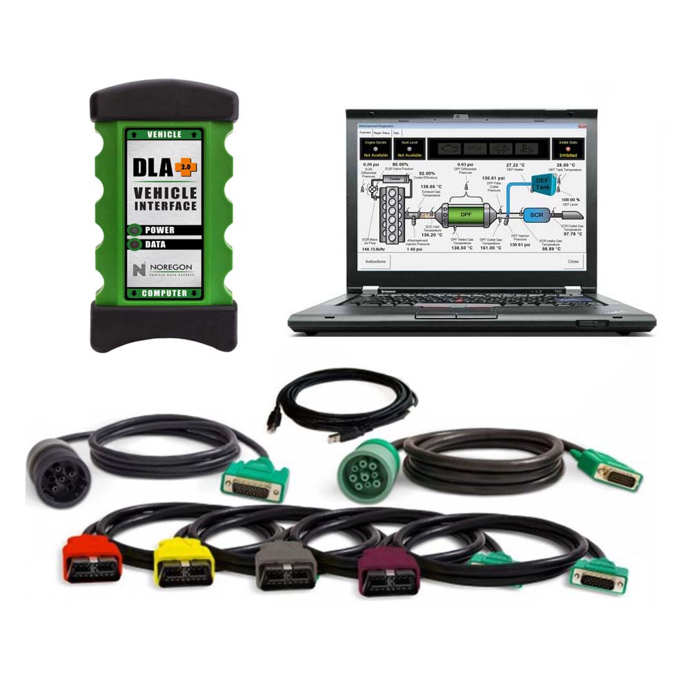 Noregon JPRO 2025 V3 Professional Truck Diagnostic Scan Tool PLUS Lenovo T450 Laptop - Heavy Duty Diagnostic Tools - 图12