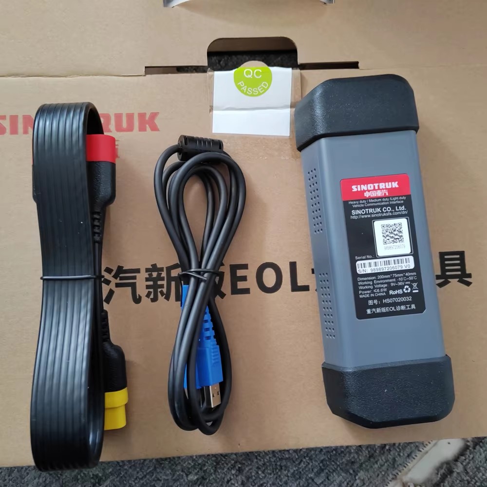 Newest Sinotruck EOL OBD Diesel Truck Scanner Diagnostic Tool For HOWO A7/T7H/Sitrak/Hohan - Heavy Duty Diagnostic Tools - 图4