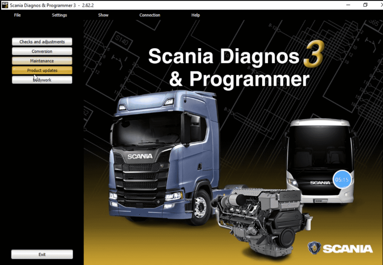Scania SDP3 2.61 Diagnosis & Programmer + Activation Without Dongle